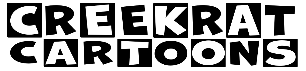 Creek Rat banner decal art